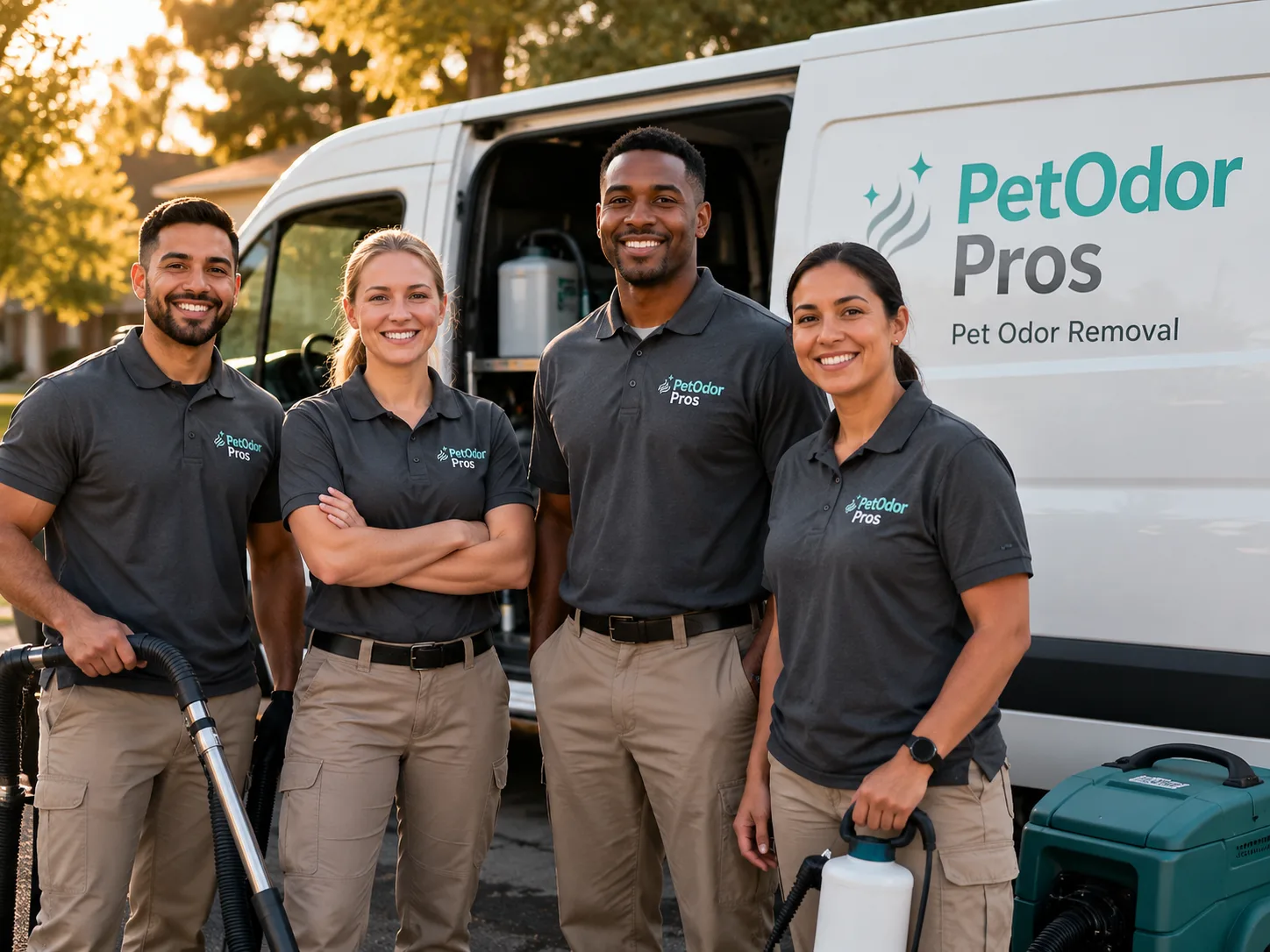 Pet Odor Removal team serving Baldwin, LA